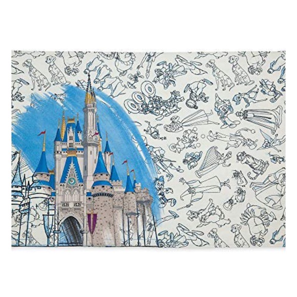 Disney Ink And Paint Throw - Picture 2 of 3